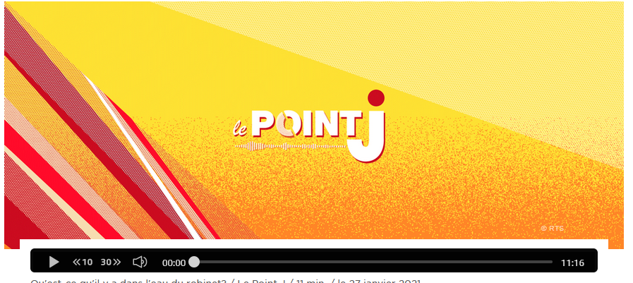 Video eines Podcasts: Le PointJ