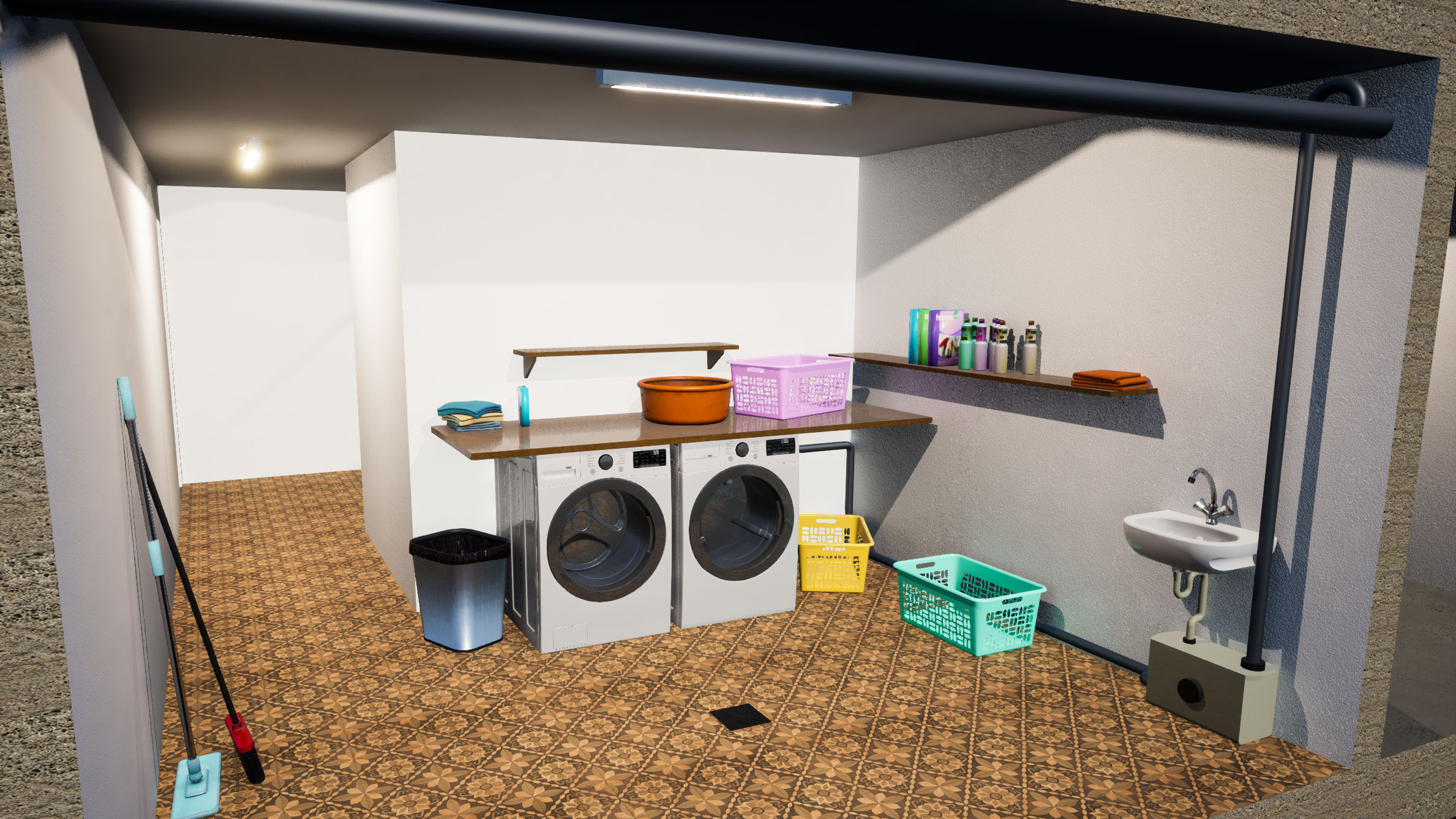 Waschküche VSA Wasser Wissen